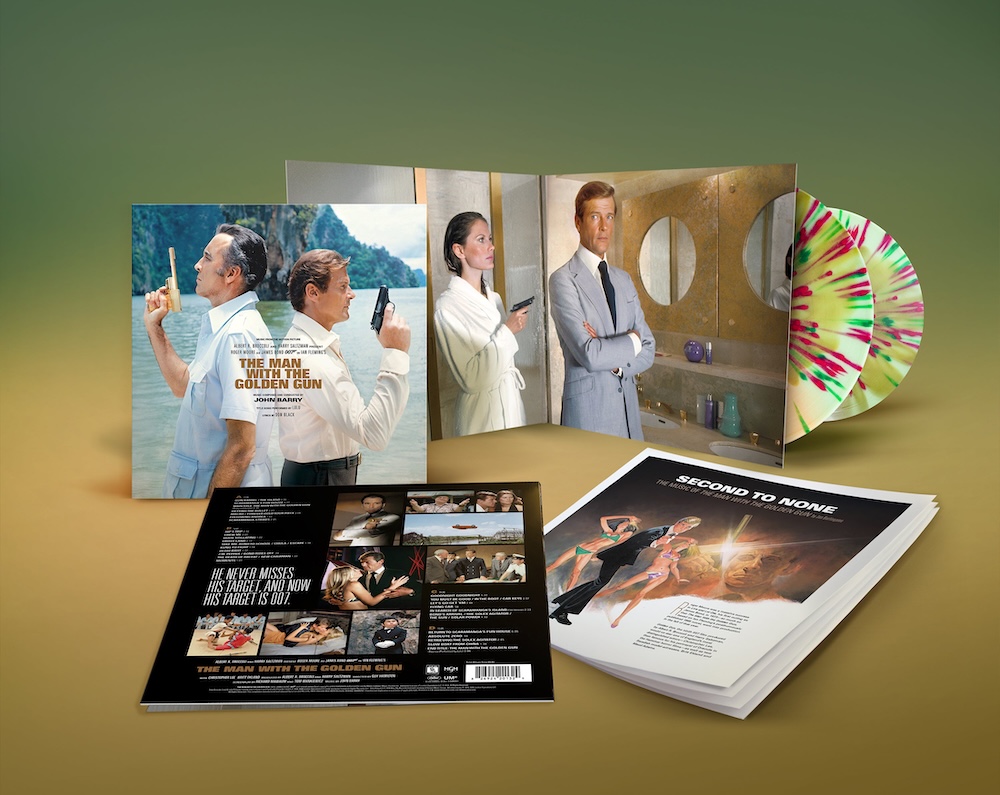 The Man with the Golden Gun op luxe LP