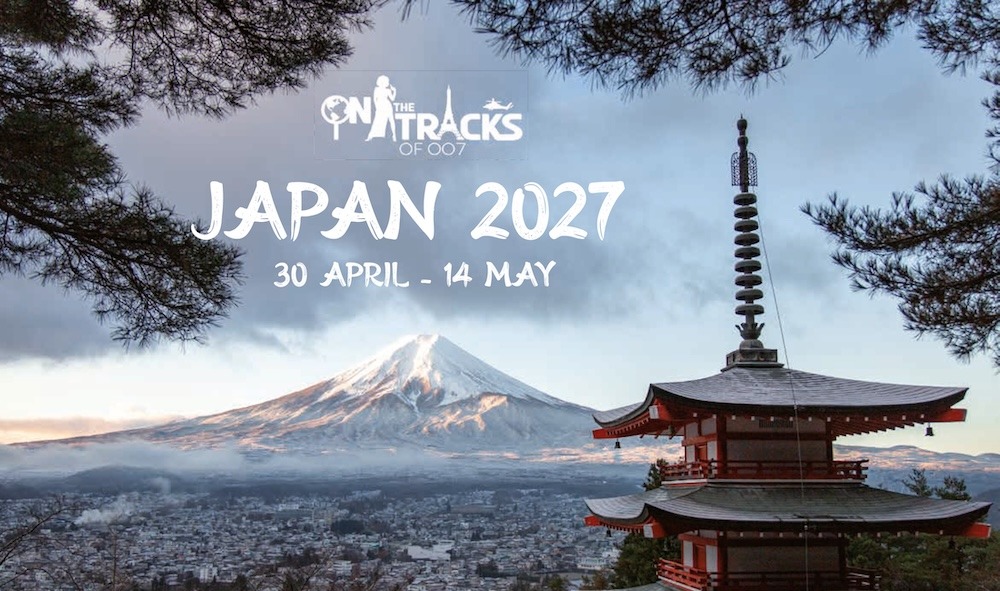 On The Tracks of 007 keert terug naar Japan
